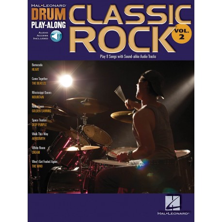 Drum Play Along Classic rock volume 2 CD