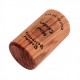Mini shaker en bubinga Rohema grave