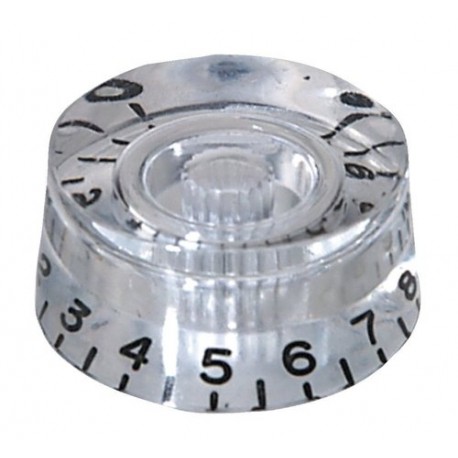 Bouton LP transparent 6mm