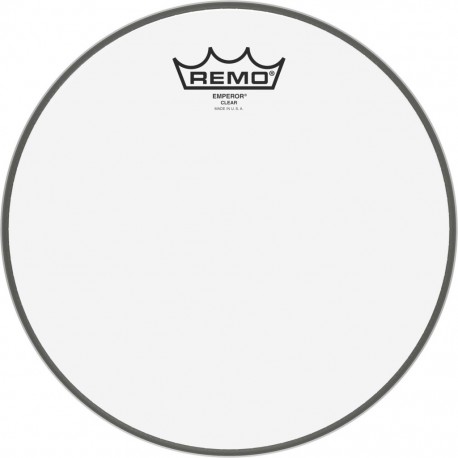 Peau de tom transparente de 10 Remo Emperor