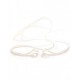 Cordon Transparent 60cm Pour Filtres Auditifs Crescendo