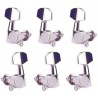 Mécaniques guitare folk ou électrique type Schaller 3+3 bain d'huile