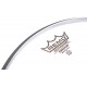 Peau de tom transparente de 10 Remo Emperor Crimplock