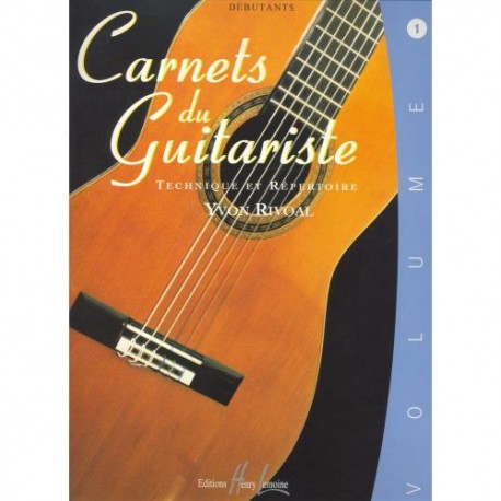 Les Carnets du guitariste vol.1