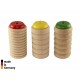 Lot de 3 Scrapy shakers Rohema