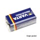 Pile 9v rectangle pour pédale guitare et système sans fil Varta Industrial
