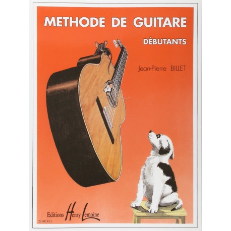 Méthode de guitare - Jean Pierre Billet