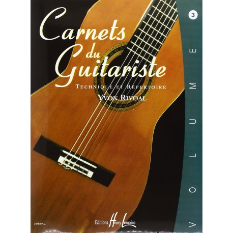 Les Carnets du guitariste vol.3