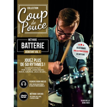 Coup de pouce Batterie volume 1 CD + DVD