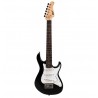 Guitare électrique junior Cort G110JUBBK noire brillante