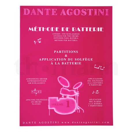 Méthode de batterie Agostini volume 1