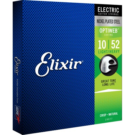 Cordes électrique Elixir Optiweb 10-52