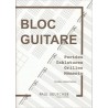 Bloc tablature guitare avec portées Beuscher