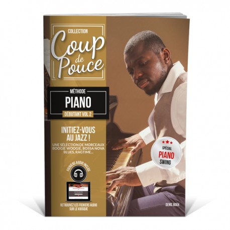 Méthode Coup de pouce piano volume 2 Jazz