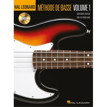 Méthode de basse Hal Leonard voume 1