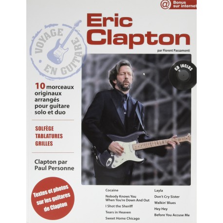 Voyage en guitare Eric Clapton