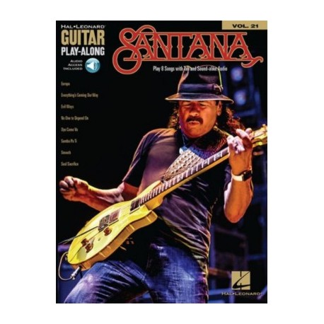 Santana Guitar play along Volume 21