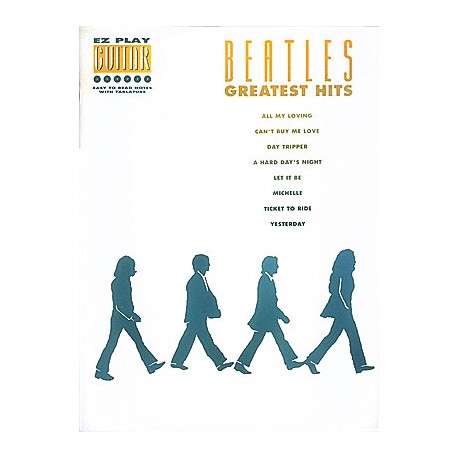 The Beatles greatest kits easy guitare tablatures