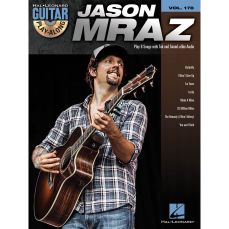 Jason Mraz Guitar Play-Along Volume 178