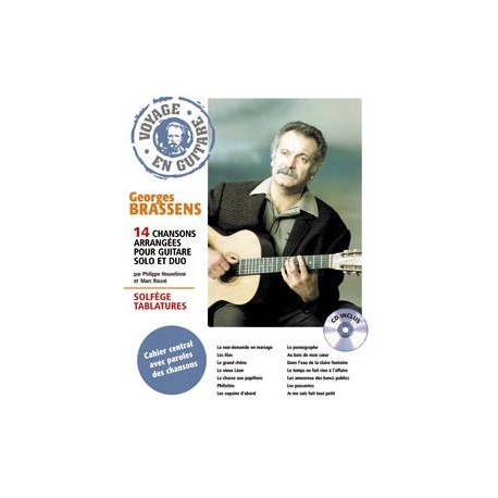 Voyage en guitare Georges Brassens