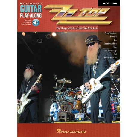 Guitar play along ZZtop Volume 99 Tab CD