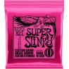 Cordes guitare électrique 9-42 Ernieball Super Slinky