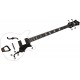 Basse électrique hollow body Hagstrom Viking blanche
