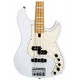 Basse SIRE Marcus Miller P7  swamp Ash 4 WB blanche en housse