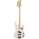 Basse SIRE Marcus Miller P7  swamp Ash 4 WB blanche en housse