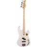 Basse Marcus Miller P7  swamp Ash 4 WB blanche