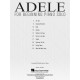 Partition Adele For Beginning Piano Solo
