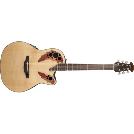 Guitare folk électro-acoustique Ovation Celebrity CE44-4 naturelle