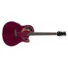 Guitare électro-acoustique Ovation Celebrity CE44-RR Ruby Red
