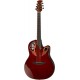 Guitare électro-acoustique Ovation Celebrity CE44-RR Ruby Red