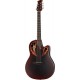 Guitare électro-acoustique Ovation Celebrity CE44-RRB Reverse Red Burst