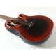 Guitare électro-acoustique Ovation Celebrity CE44-RRB Reverse Red Burst