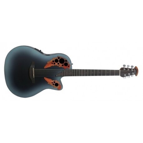 Guitare électro-acoustique Ovation Celebrity CE44-RBB Reverse Blue Burst