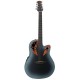 Guitare électro-acoustique Ovation Celebrity CE44-RBB Reverse Blue Burst
