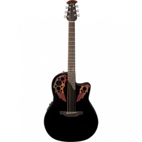 Guitare électro-acoustique Ovation Celebrity CE44-5 Gloss Black