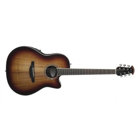 Guitare électro-acoustique Ovation Celebrity Koa Burst CS28P-KOAB super shallow