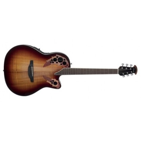 Guitare électro-acoustique Ovation Celebrity Elite Plus Koa Burst CE48P-KOAB