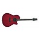 Guitare électro-acoustique Ovation Baladeer Cherry Burst 2771AX-CCB Deep Bowl