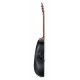Guitare électro-acoustique Ovation Baladeer Cherry Burst 2771AX-CCB Deep Bowl
