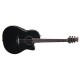 Guitare électro-acoustique Ovation Baladeer Noir 2771AX-5 Deep Bowl