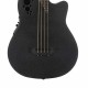 Basse électro-acoustique Ovation Elite Black Textured B778TX-5