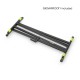 Stand clavier double embase Gravity KSX 2 noir