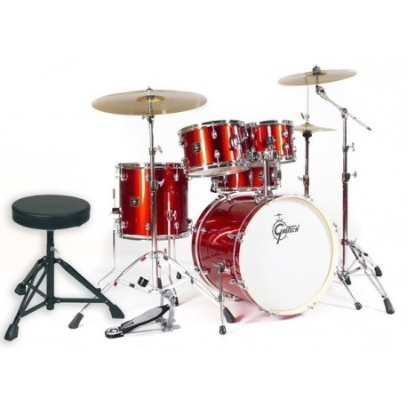 Batterie Gretsch Energy GEX2 fusion 20 wine red