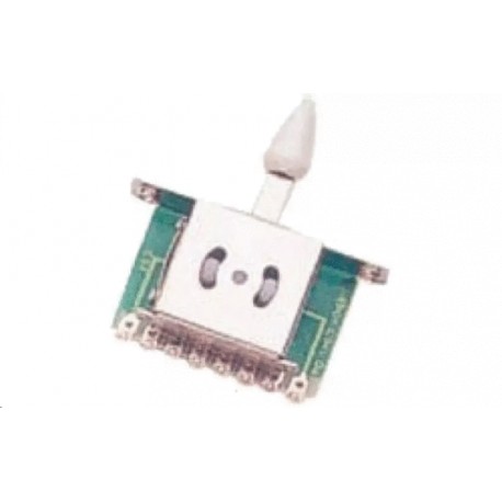 Sélecteur 5 positions blanc pour guitare électrique type ST