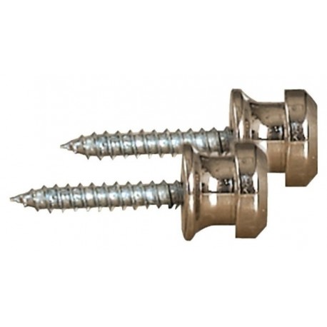 Attache sangle guitare pour strap lock type Schaller Fire & Stone chrome