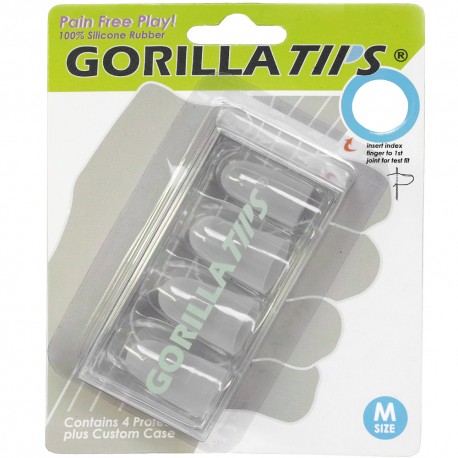 Protège doigts pour guitariste Gorilla Tips taille M